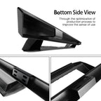 2007-2018 Chevy Silverado GMC Sierra IKON V1 Black Running Board Steel