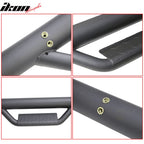 2005-2022 Toyota Tacoma Quad Cab OEM Style Black Running Boards Steel
