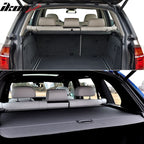 2007-2013 BMW E70 X5 Retractable Rear Trunk Luggage Cargo Cover Vinly