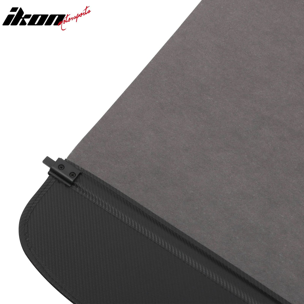 2023-2025 Cadillac LYRIQ Carbon Fiber Print Retractable Cargo Cover