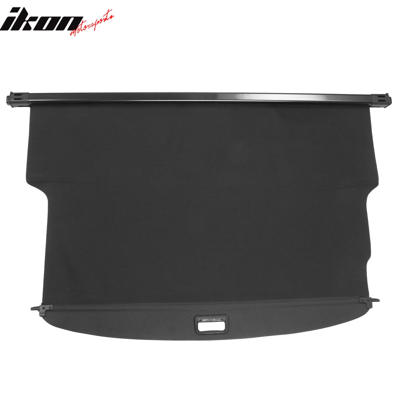 2018-2023 Chevrolet Traverse Black Trunk Cargo Cover PVC Aluminum Rod