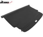 2021-2025 Ford Bronco 4-Door Black Retractable Rear Trunk Cargo Cover