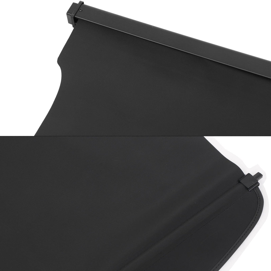 2020-2025 Ford Escape Black Retractable Rear Trunk Cargo Cover Canvas