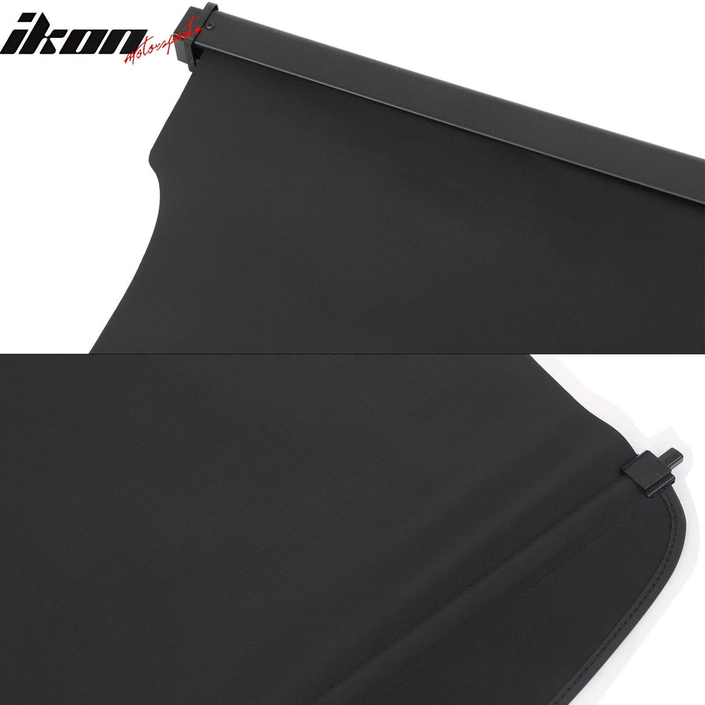 2020-2025 Ford Escape Black Retractable Rear Trunk Cargo Cover Canvas