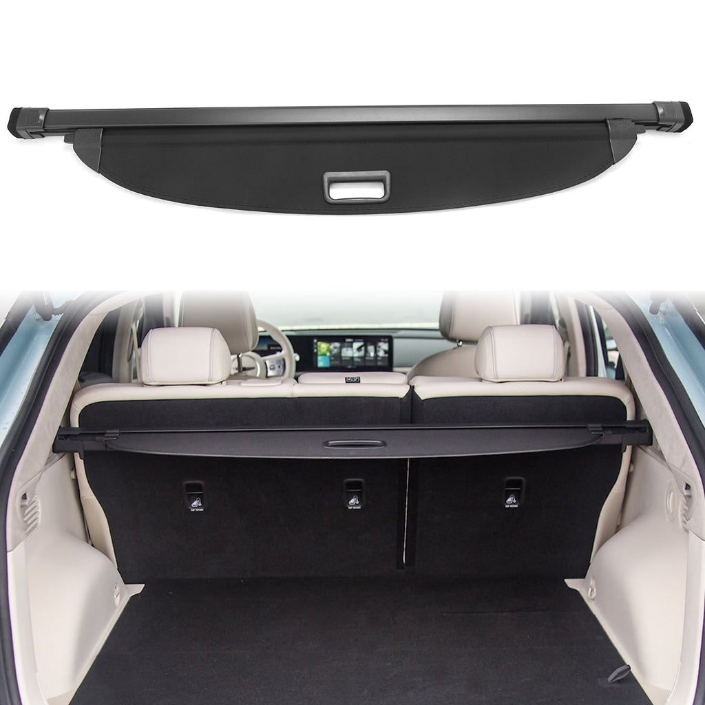 2023-2024 Genesis GV60 Cargo Cover Black Retractable Rear Trunk Shield