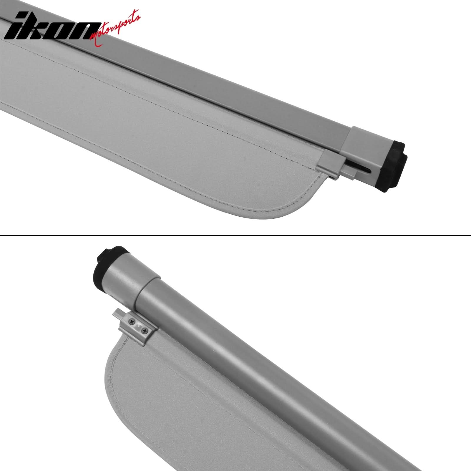 2006-2011 Benz W164 ML-Class Grey Rear Cargo Cover Shade Retractable