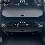 2024-2025 Subaru Crosstrek Impreza Black Trunk Cargo Cover PVC Aluminu