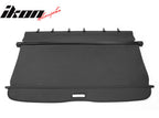 2014-2018 Subaru Forester Manual Black Cargo Cover PVC Aluminum Rod