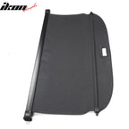 2022-2024 Toyota Corolla Cross Black Rear Cargo Cover PVC Aluminum Rod