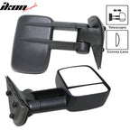 2007-2014 Silverado GMC Sierra Side Towing Mirrors Manual Non-Heated