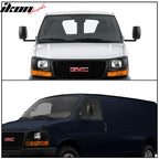 2003-2017Â Chevy Express GMC Savana Side View Tow Mirrors Textured