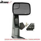 1994-2001Â Dodge Ram 1500 1994-2002 2500 3500 Towing Mirrors &Bracket
