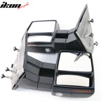 2007-2014Â F150 Tow Mirrors Power Heated Turn Signal Puddle Light 2PC