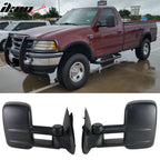 1997-2004 Ford F150 F250 Side Towing Tow Mirrors Manual Non-Heated