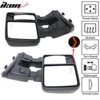 2008-2015Â F250 Towing Tow Mirrors Power Heated Signal Arrow Light