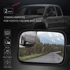 2005-2015Â Toyota Tacoma Side View Towing Mirrors Power Heated 2PC