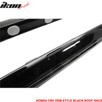 2012-2016 Honda CRV Black Roof Rack Cross Bar Side Rail Set 4PCS ABS