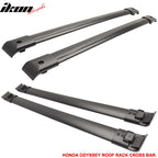 2005-2010 Honda Odyssey Van OE Black Top Roof Rack Cross Bar Aluminum