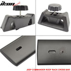 2006-2010 Jeep Commander OE Style Black Roof Rack Cross Bar Aluminum