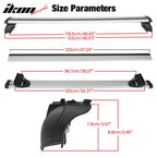2008+ Audi Q5 06 Q7 2016+ X1 SUV 2PCS 47" Cross Bar Rail Cargo Carrier