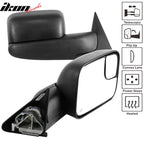 1998-2001Â Ram 1500 2500 3500 Side View Tow Mirrors Power Heated 2PC