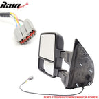 2003-2007Â Ford F250 Side View Tow Mirrors Ext Power Heated Turn Light