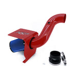 2011-2012 Chevrolet / GMC Cold Air Intake Flag Red