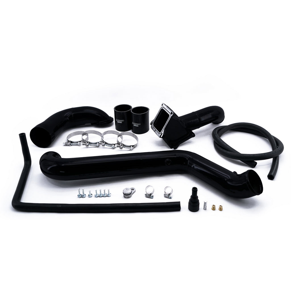 2011-2016 Chevrolet / GMC Max Flow Bridge/ Cold Side Tube/ Turbo Inlet Silk Satin Black