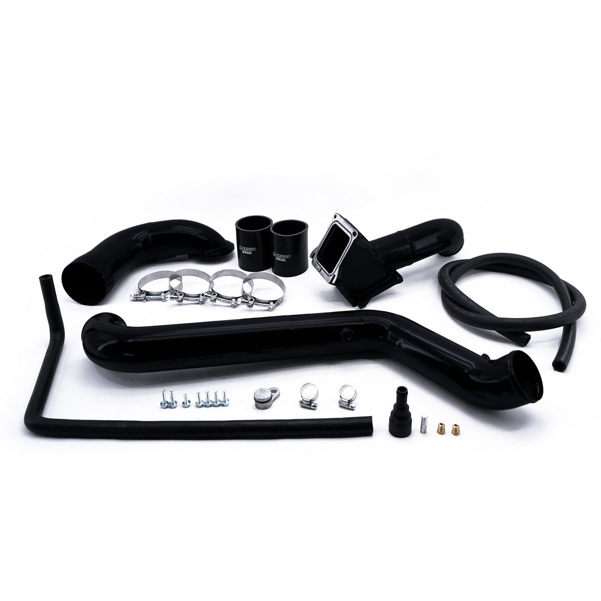 2011-2016 Chevrolet / GMC Max Flow Bridge/ Cold Side Tube/ Turbo Inlet Silk Satin Black