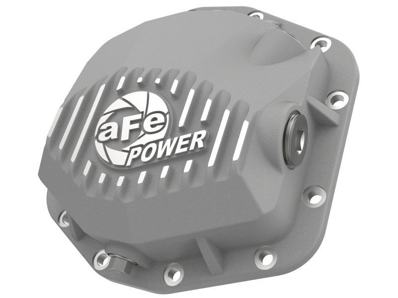 aFe Power Street Series Rear Differential Cover Raw w/Machined Fins 18-21 Jeep Wrangler JL Dana M200