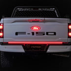 Putco 2024+ Ford F150 w/Factory LED Tail Light & OBS 60in Freedom Blade Tailgate Light Bar