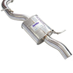 Invidia 2022+ Volkswagen Golf R MK8 76mm R400 Valved Cat Back Exhaust Rolled TI Tips