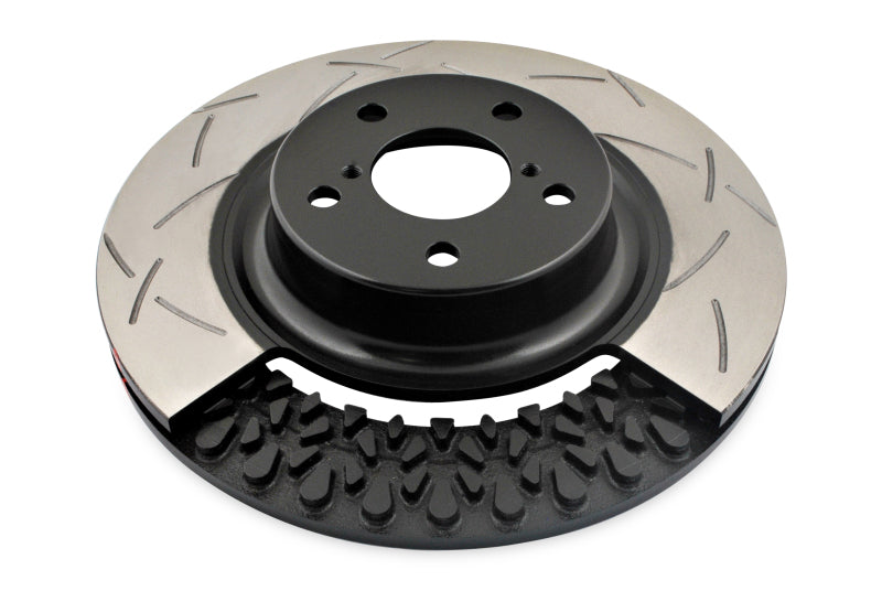 DBA 06-10 Jeep Grand Cherokee SRT8 5000 Series Uni-Directional Slotted Front Rotor w/Black Hat