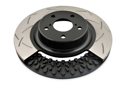 DBA 06-10 Jeep Grand Cherokee SRT8 5000 Series Uni-Directional Slotted Front Rotor w/Black Hat