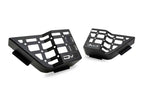 DV8 Offroad 11-18 Jeep Wrangler JK 4 Door Only Rear Door Pocket Molle Panels - Black