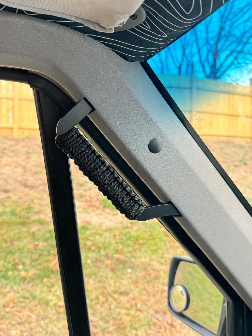 A Pillar Grab Handle Kit for Jeep XJ Cherokee By Gatekeeper Off-Road