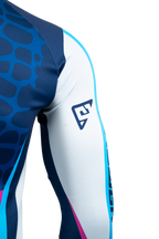 Answer  Syncron Raceday Jersey Dark Blue/Cyan/Grey/Purple Youth - Medium