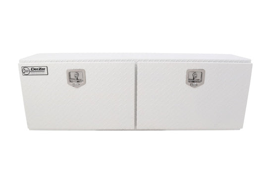 Deezee Universal Tool Box - Specialty 60In Topsider White BT Alum