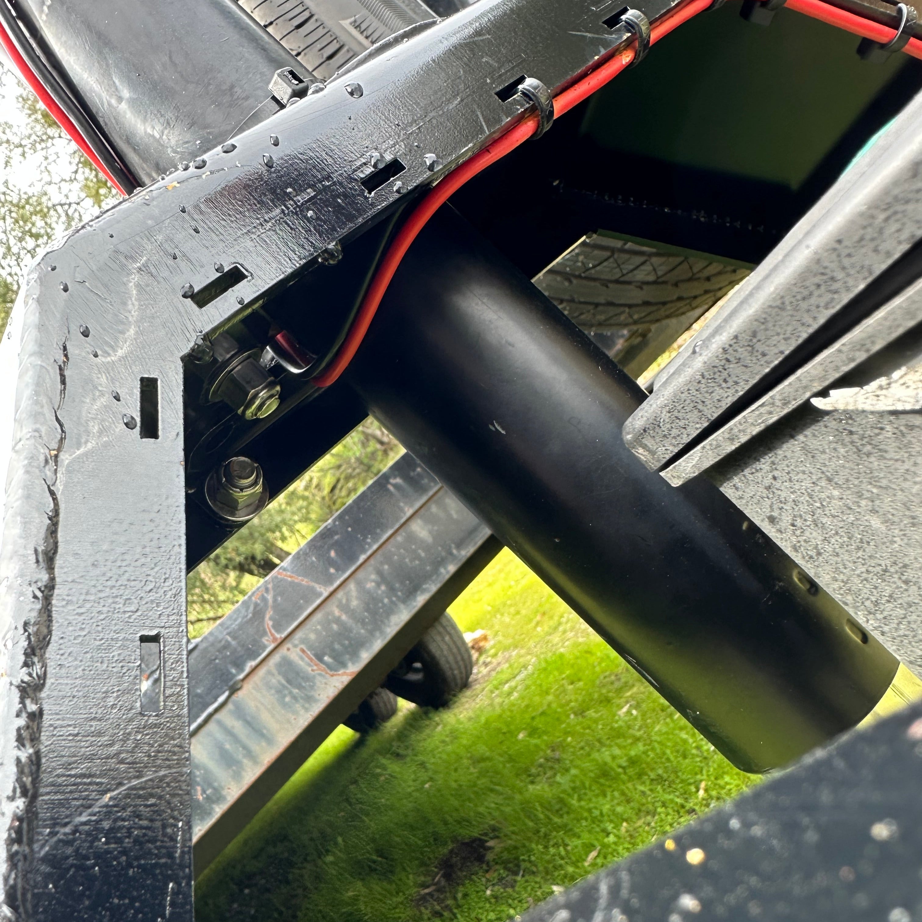 Trailer Tongue Jack Heavy Duty Relocation Mount By Gatekeeper Off-Road