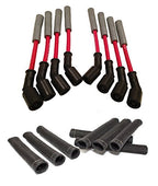 Hinson Motorsports Red 8.5mm Spark Plug Wires – LS1-LS7, LSA & Gen V LT, Straight or 45° Boot