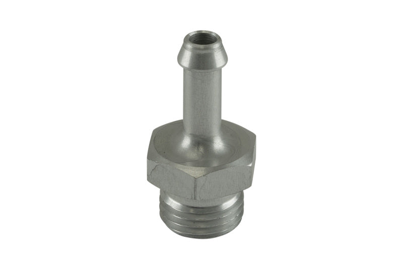 Turbosmart 6mm / 1/4in Hose End to -6AN ORB Male Straight - Clear