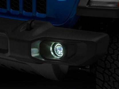 Raxiom 18-23 Jeep Wrangler JL Sport 20-23 Jeep Gladiator JT Sport Axial Nighthawk LED Fog Lights