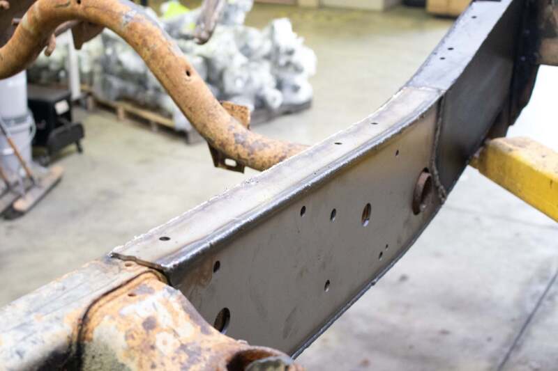 Rust Buster 2001-2010 Chevy Silverado Short Bed / GMC Sierra Mid Frame Section Left Side
