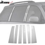 2011-2020 Toyota Sienna Pillar Posts Mirror Trim Stainless Steel 6PC