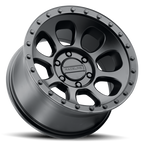 Raceline 961B Bolt 17x9in / 6x139.7 BP / -12mm Offset / 106.1mm Bore - Satin Black