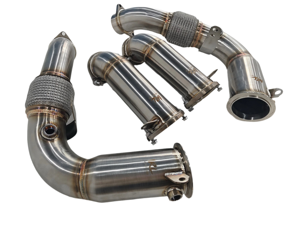 IRL BMW G90 G99 M5 Downpipes by IRL Exhaust