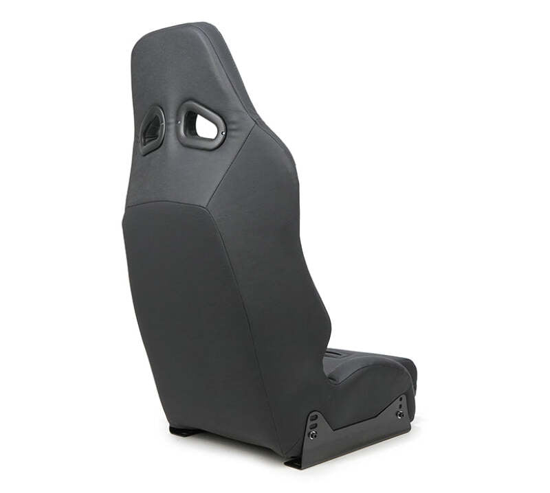NRG Defender Water Resistant Steel Frame Susp. Seat - Purple w/ Pink Trim/Defender Logo/Side Bracket