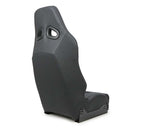 NRG Defender Seat Steel Frame Suspension - Brown w/ Gray Trim w/ Defender Logo - w/ Side Bracket