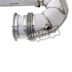 High Flow Race Stainless Downpipe for Mercedes Benz AMG GT53 GLE53 E53 3.0T - Bull Boost Performance