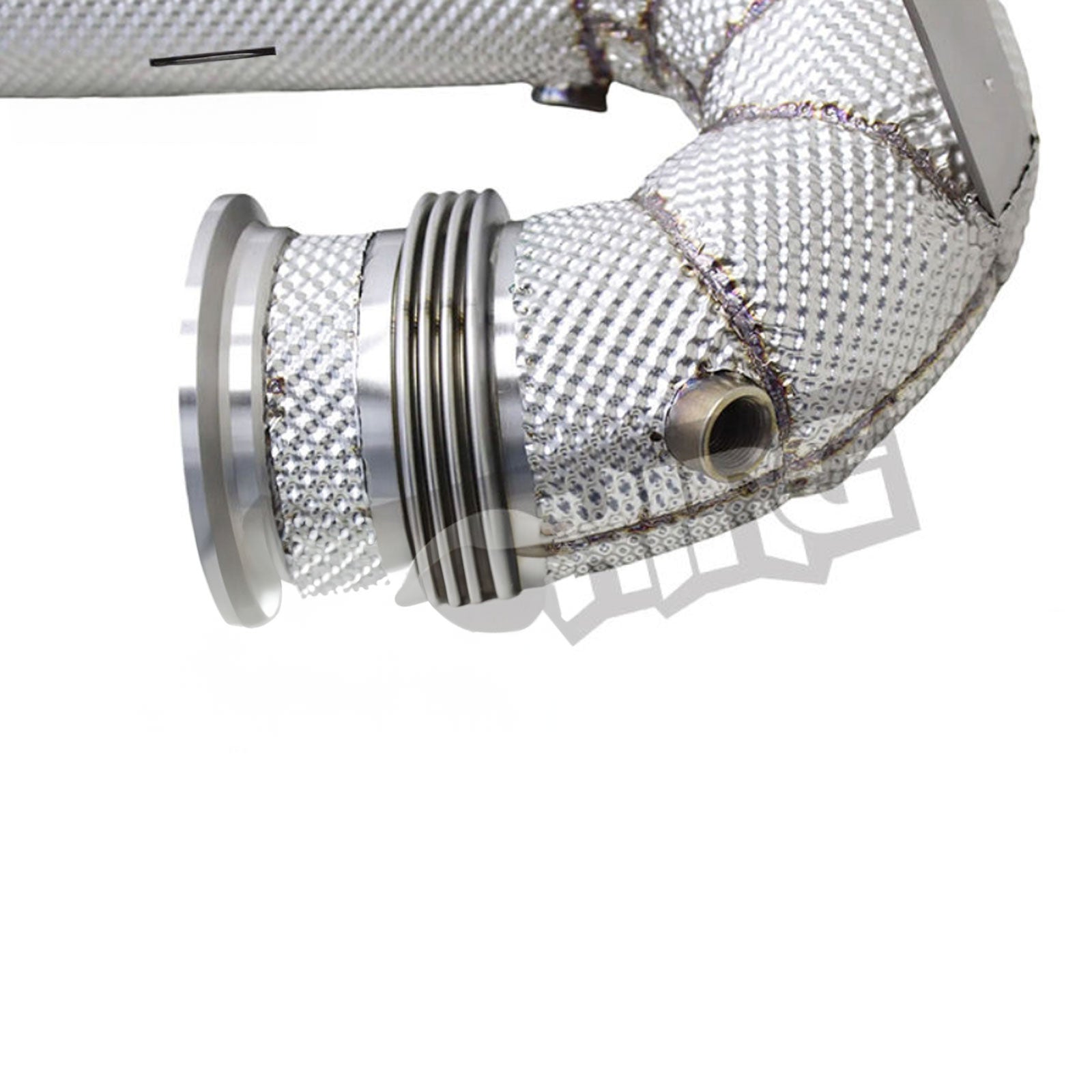 High Flow Race Stainless Downpipe for Mercedes Benz AMG GT53 GLE53 E53 3.0T - Bull Boost Performance